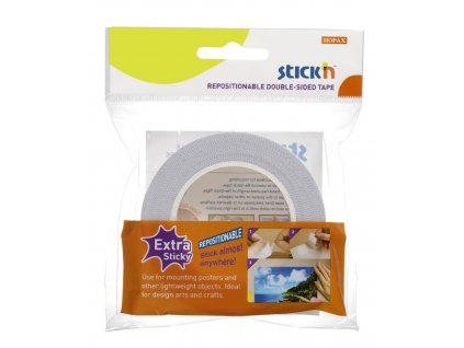 Oboustranná samolepicí páska 25 mm x 12 m Stick'n by Hopax 24006