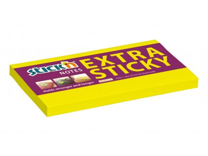 Samolepicí bloček Extra Sticky 127x76 mm Stick'n by Hopax 21674