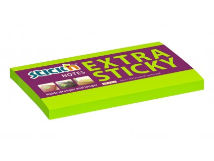 Samolepicí bloček Extra Sticky 127x76 mm Stick'n by Hopax 21676