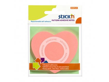 Samolepicí bloček 360° 70x70 mm Stick'n by Hopax 21545