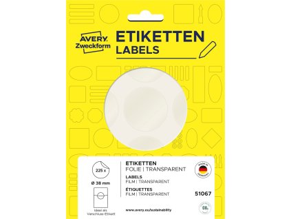 Uzavírací etikety Avery Zweckform 51067