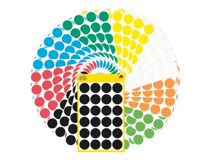 Kulaté značkovací etikety Avery Zweckform 59998