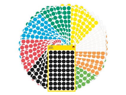 Kulaté značkovací etikety Avery Zweckform 59999