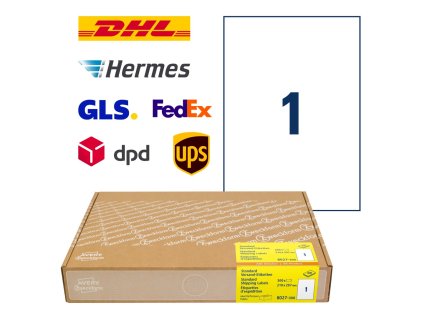 Přepravní etikety 210x297 mm Avery Zweckform 8027-300