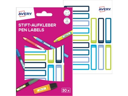 Samolepicí štítky na psací potřeby 50x10 mm Avery Zweckform RESMI30G