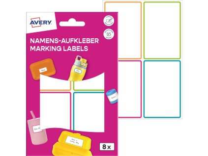 Samolepicí štítky na označování 68x46 mm Avery Zweckform NAME8C
