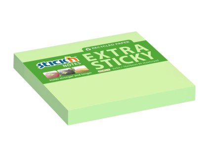Samolepicí bloček Extra Sticky 76x76 mm Stick'n by Hopax 21602