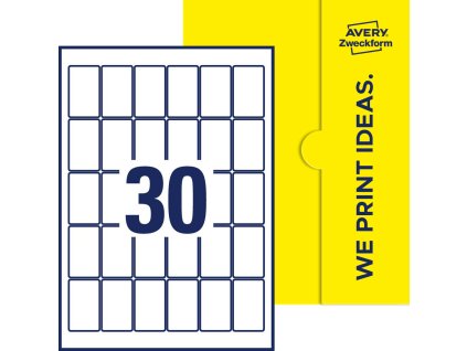 Avery Zweckform 30x50 R pac line