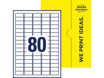 Avery Zweckform 36x17 R pac line