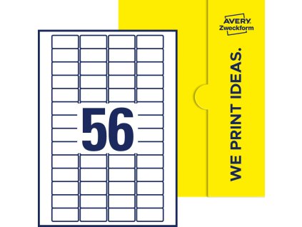 Samolepicí etikety A4 40x20 mm Avery Zweckform