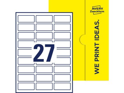 Avery Zweckform 60x25 R pac line