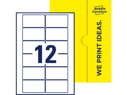 Avery Zweckform 80x45 R pac line