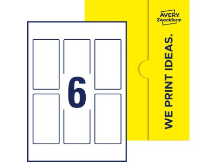 Samolepicí etikety A4 105x55 mm Avery Zweckform