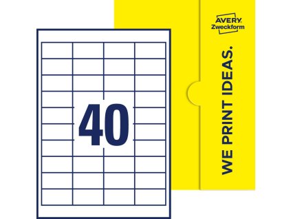 Avery Zweckform 49x25 R pac line