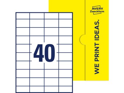 Avery Zweckform 53x30 R pac line