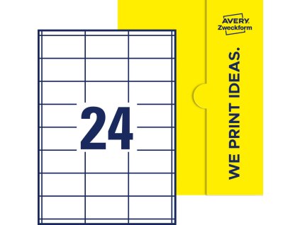 Avery Zweckform 65x34 R pac line