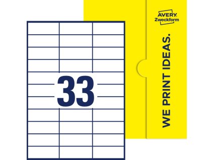 Avery Zweckform 70x25 R pac line