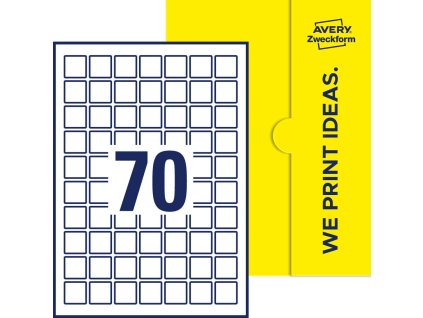 Avery Zweckform 25x25 S pac line