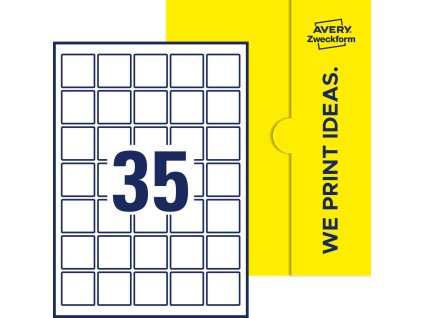 Avery Zweckform 37x37 S pac line