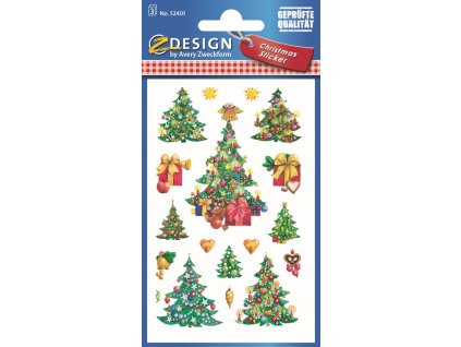 Vánoční samolepky | Avery Zweckform 52401