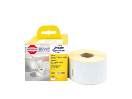 Termoetikety na roli 89x36 mm Avery Zweckform ASS0722400