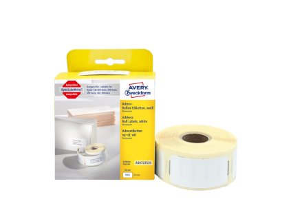 Termoetikety na roli 54x25 mm Avery Zweckform AS0722520