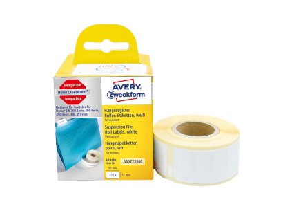 Termoetikety na roli 50x12 mm Avery Zweckform AS0722460