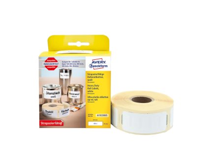 Odolné termoetikety na roli 64x19 mm Avery Zweckform A1933085