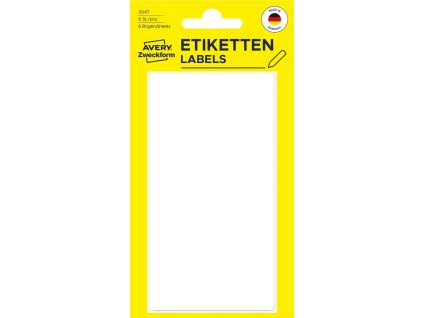 Samolepicí etikety na ruční popis 98x51mm Avery Zweckform 3046
