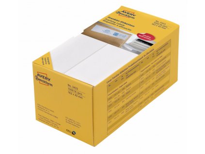 Etikety pro frankovací stroje 163x43 mm Avery Zweckform 3433