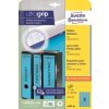 Modré etikety na pořadače Avery Zweckform L4753-20