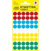 Kulaté značkovací etikety Ø 12 mm Avery Zweckform 3088