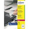 Kulaté bezpečnostní etikety Avery Zweckform L6112-20