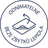 Odnímatelná beze zbytků lepidla