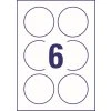 Kulaté etikety | Avery Zweckform 6229-10  + online software pro tisk etiket + tiskové šablony ke stažení zdarma