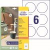 Kulaté samolepicí etikety Ø 80 mm Avery Zweckform 6229-10