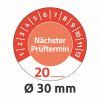 Samolepicí revizní štítky Ø 30 mm Avery Zweckform 7904