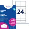 Potisknutelné papírové jmenovky 190g 64x22 mm Avery Zweckform DPC6422A-10