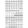Samolepicí písmena - Avery Zweckform 3720