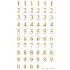Samolepicí číslice - Avery Zweckform 3728