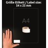 Odolné termoetikety | Avery Zweckform A1976411