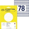 Samolepicí mini etikety 20x8 mm Avery Zweckform 3317