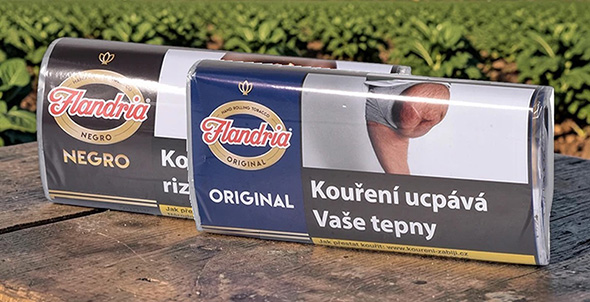 Cigaretové tabáky Flandria: belgická klasika pro ruční balení