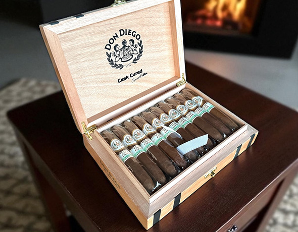 Don Diego Cask Cured Special Edition Salomones – mistrovské spojení tabáku a rumu