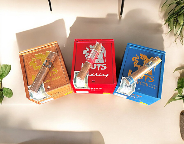O doutnících Kuuts Robusto Blue, Red RoadKing a Nicaraguan Blend