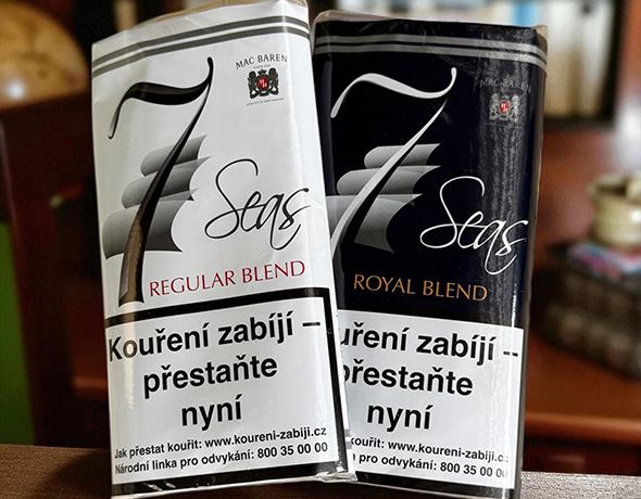 Dánské moře chutí – Mac Baren 7 Seas Royal a Regular Blend