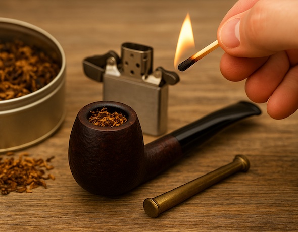 Jak naplnit dýmku tabákem – metoda tří vrstev