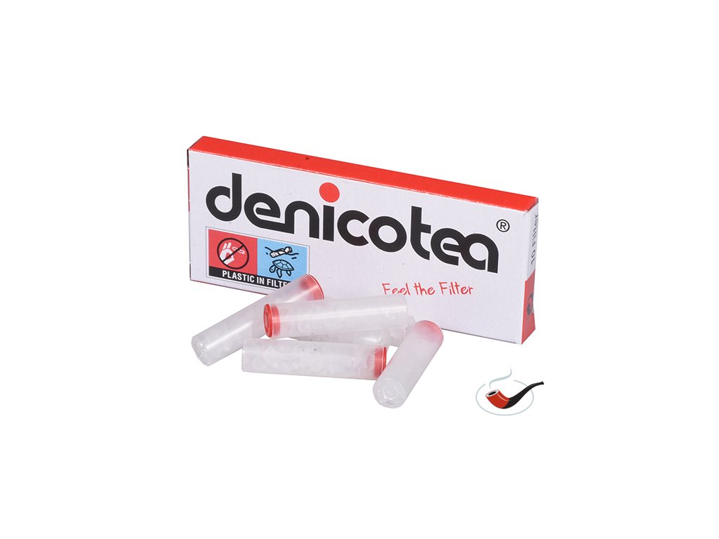 Denicotea filtry do cigaretové špičky Standard Filter 9mm/10