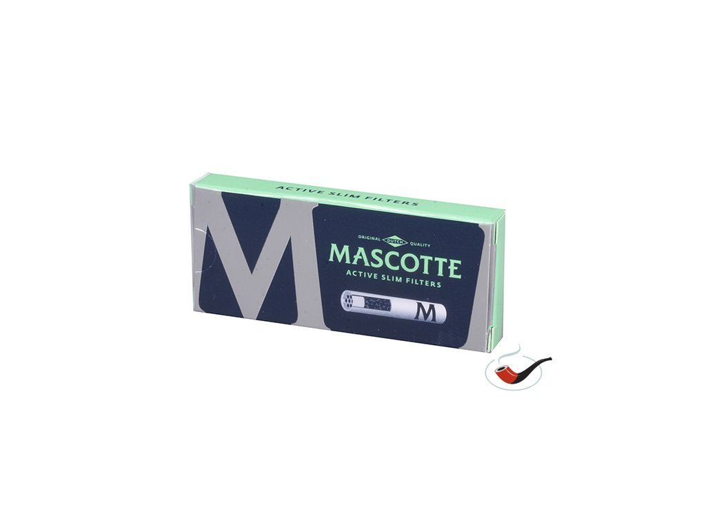 Cigaretové filtry Mascotte Active Filter 6mm/10