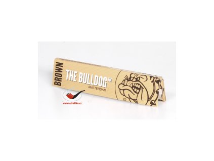 Cigaretové papírky The Bulldog King Size Slim Brown